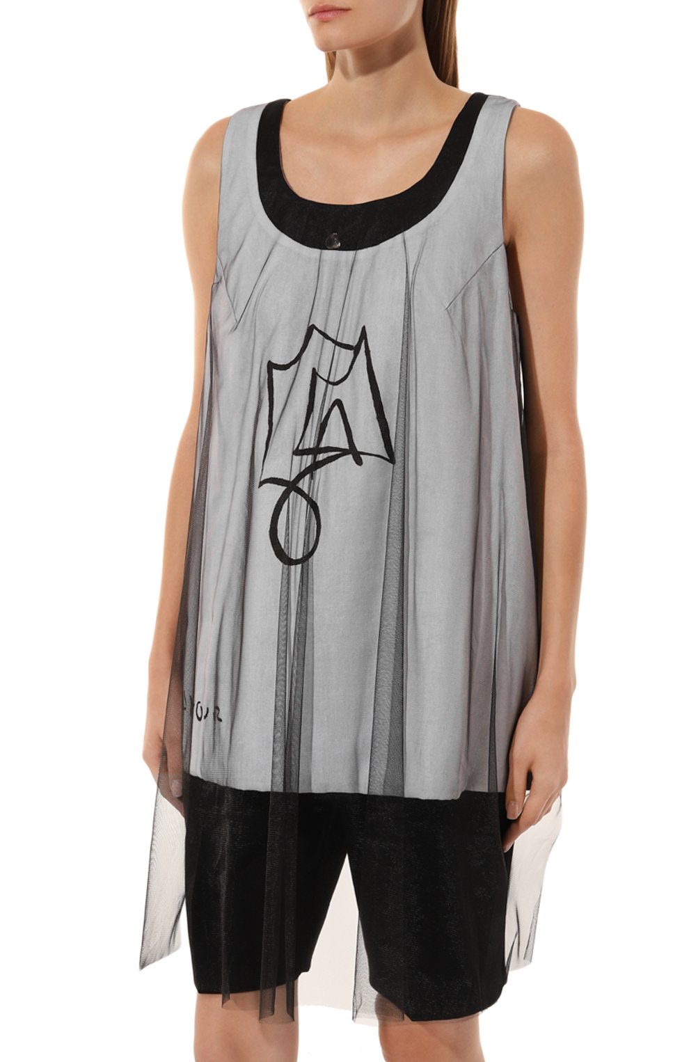 Топ из хлопка и льна MIDGARD PARIS, арт. F1-SD501-GR, фото 3