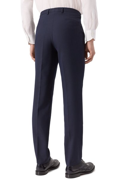 Брюки HUGO темно-синего цвета по цене 19950 руб., арт. 50533268_2, фото 4 Брюки HUGO, арт. 50533268_2, фото 4