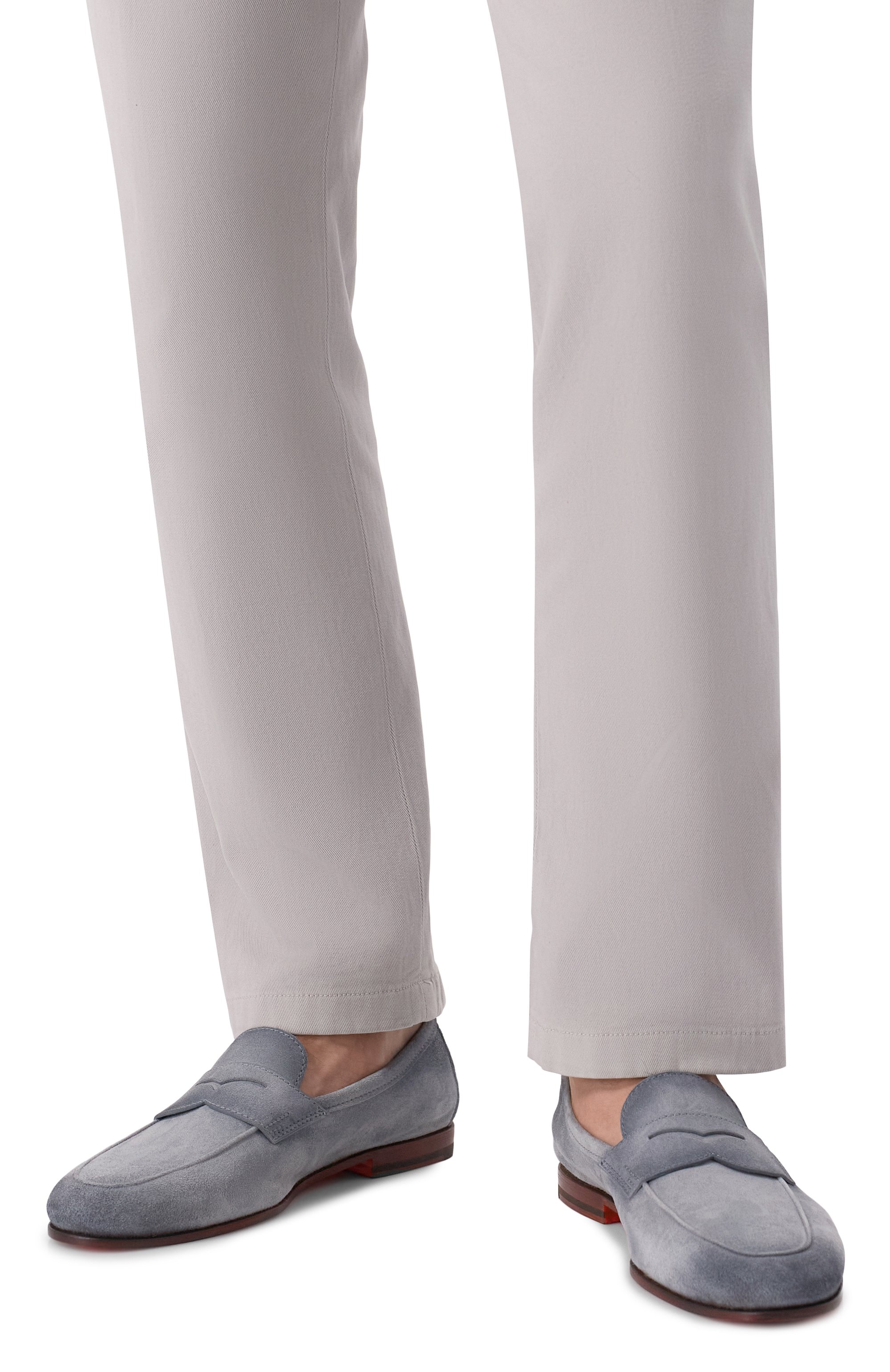 Замшевые пенни-лоферы carlo SANTONI, арт. MCNG18837SA4SEAA, фото 3