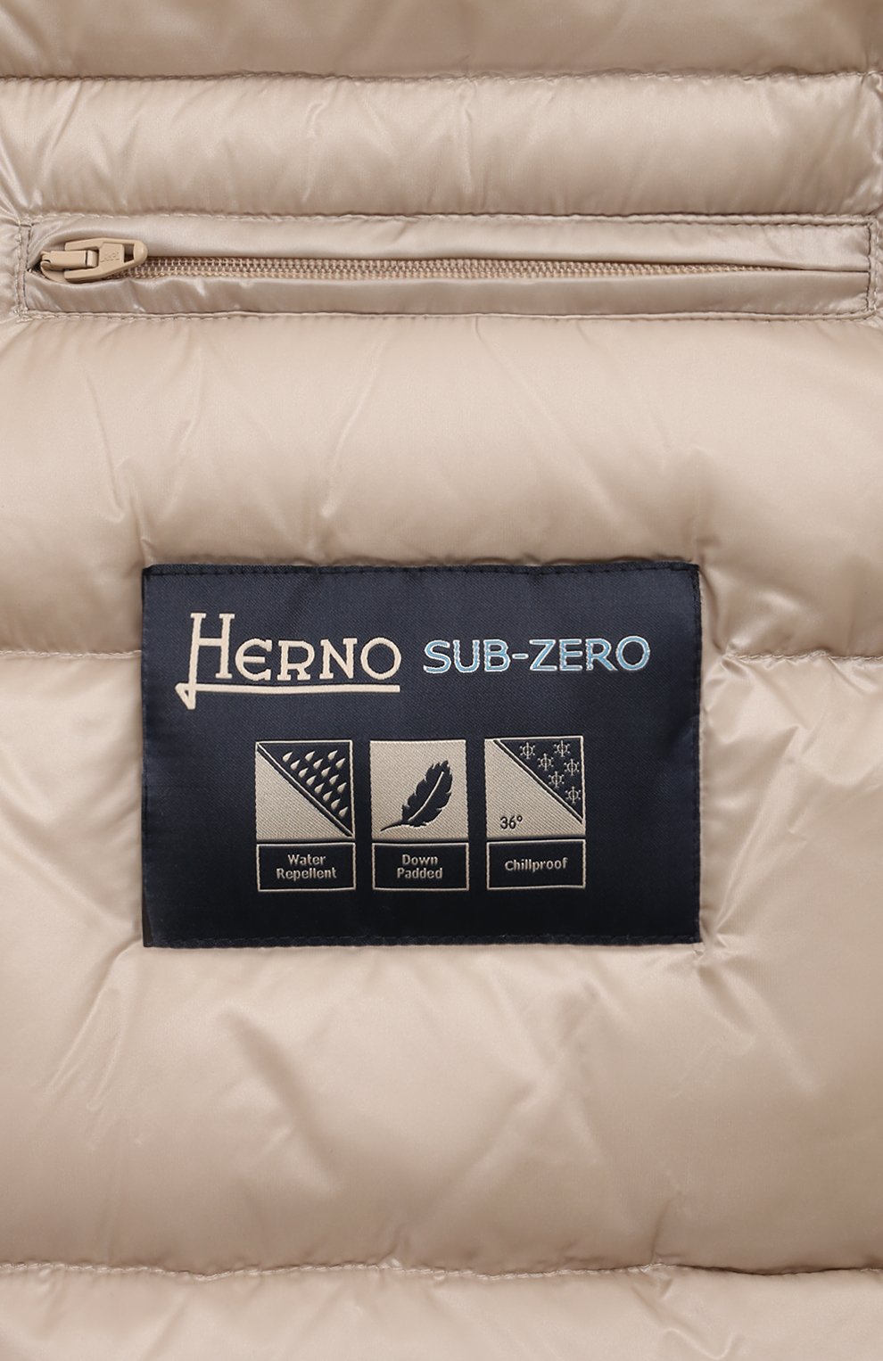 Пуховик с отделкой из койота HERNO, арт. PI000940U/12343, фото 6