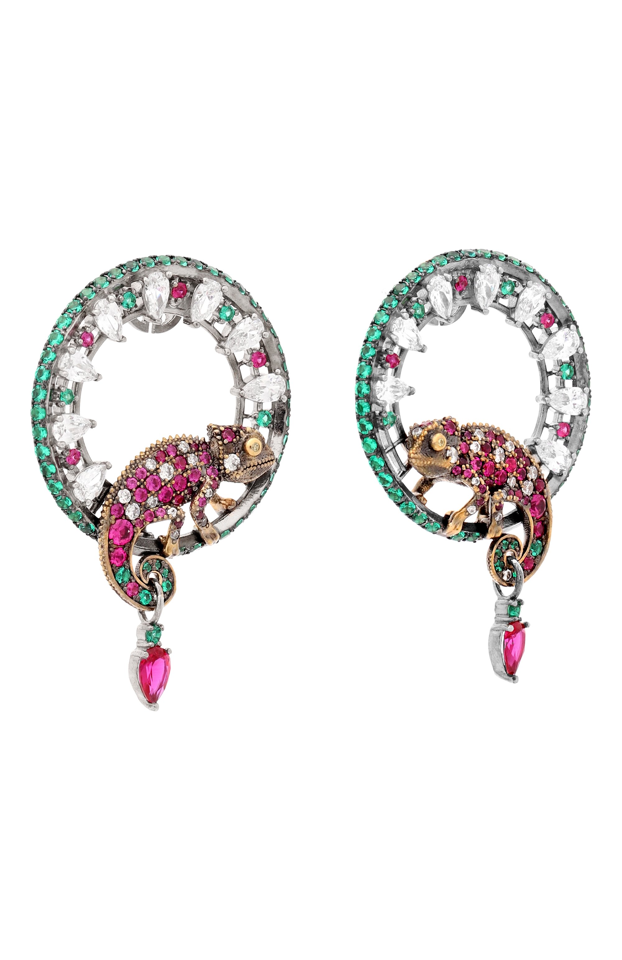 Серьги chameleon QUEENSBEE, арт. 201381, фото 3