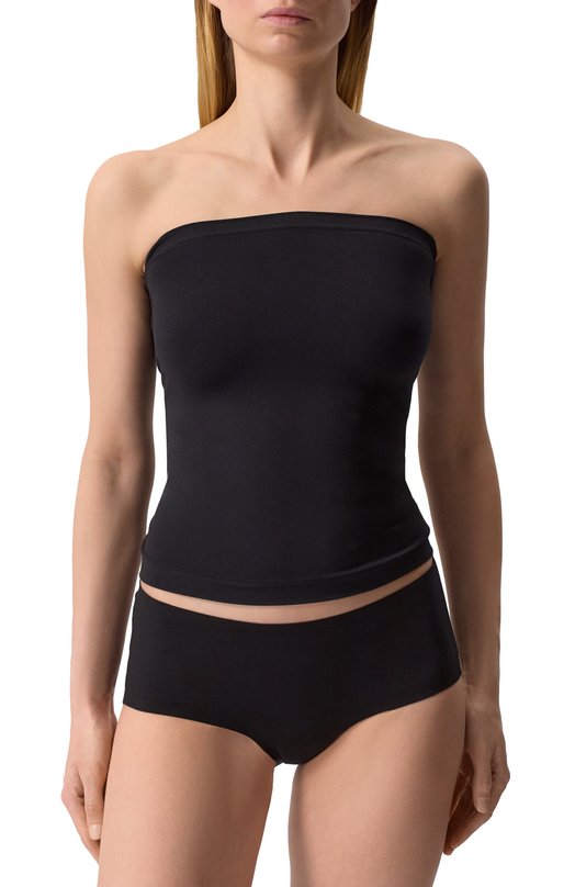 Хлопковые трусы-шорты Wolford 4W2023 Чёрный  4W2023 Фото 2