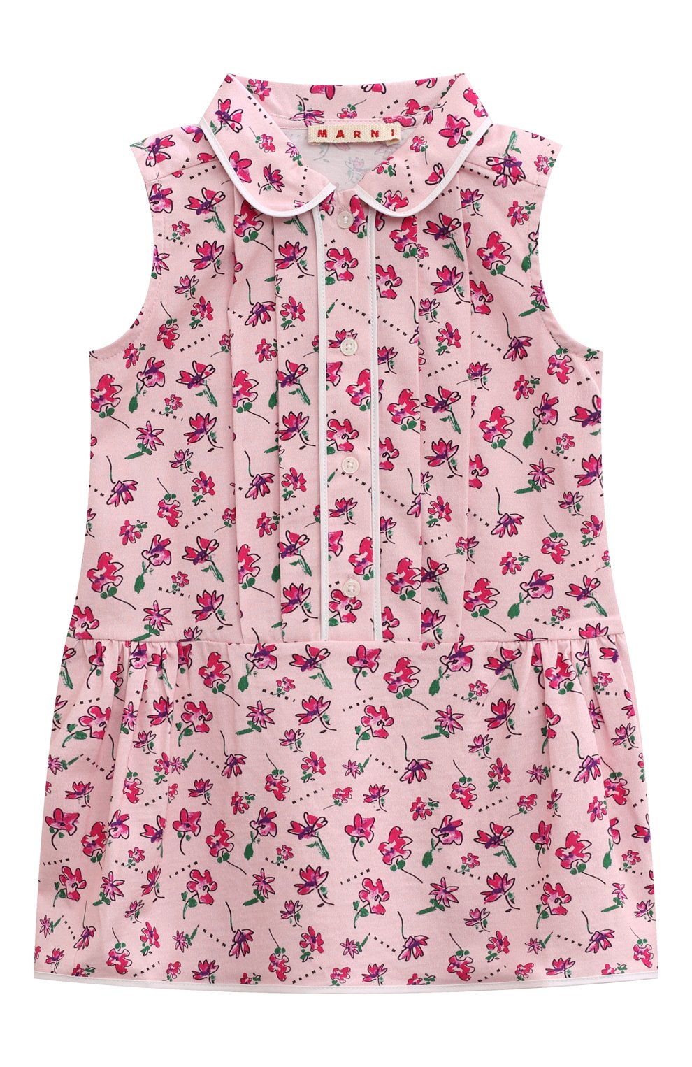 Хлопковое платье MARNI, арт. M01083/M00SA, фото 1