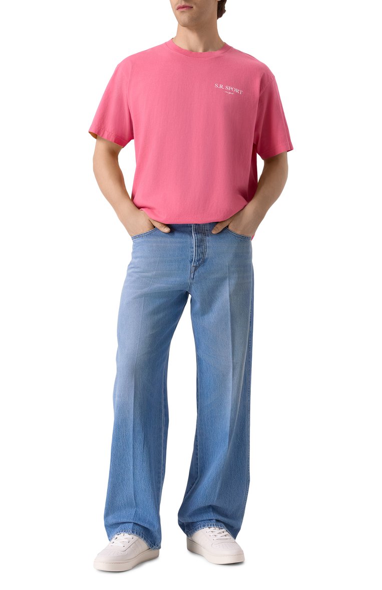 Хлопковая футболка SPORTY AND RICH, арт. T0043612201P139, фото 1