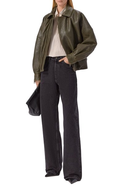 Утепленная кожаная куртка PETAR PETROV, арт. S26LJ2, фото 2