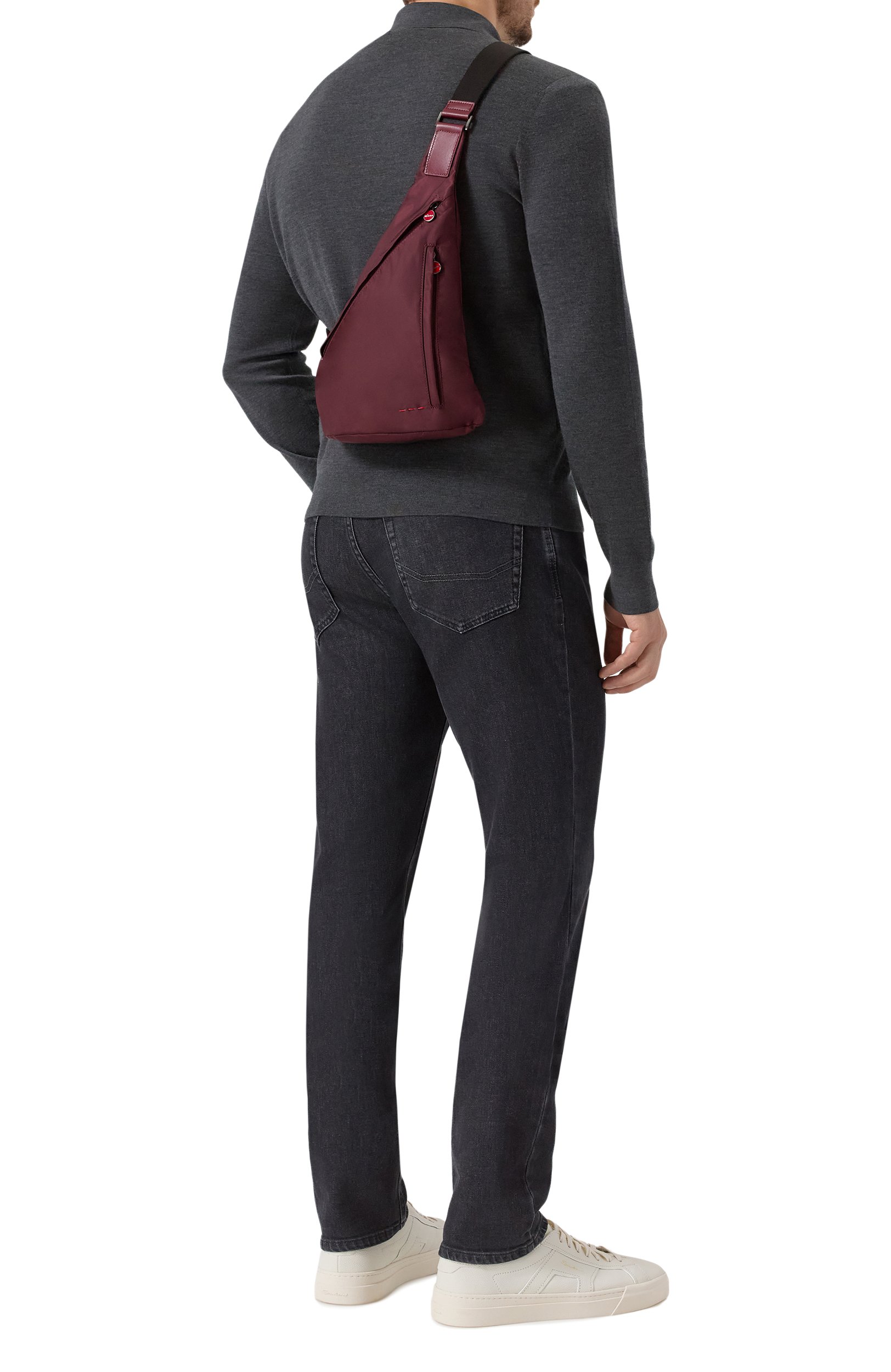 Рюкзак KITON бордового цвета по цене 137000 руб., арт. UBA0054N0127005, фото 3 Рюкзак KITON, арт. UBA0054N0127005, фото 3