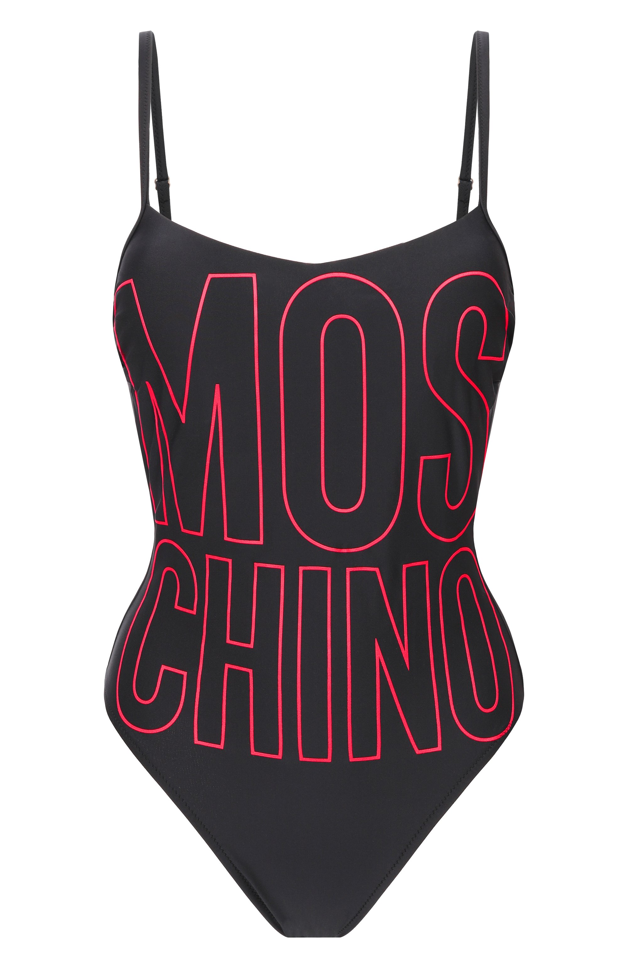 Слитный купальник MOSCHINO черного цвета по цене 22900 руб., арт. A4901/4901, фото 1 Слитный купальник MOSCHINO, арт. A4901/4901, фото 1