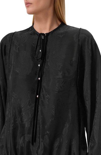 Атласное платье ANN DEMEULEMEESTER, арт. B0014273/FA750, фото 4