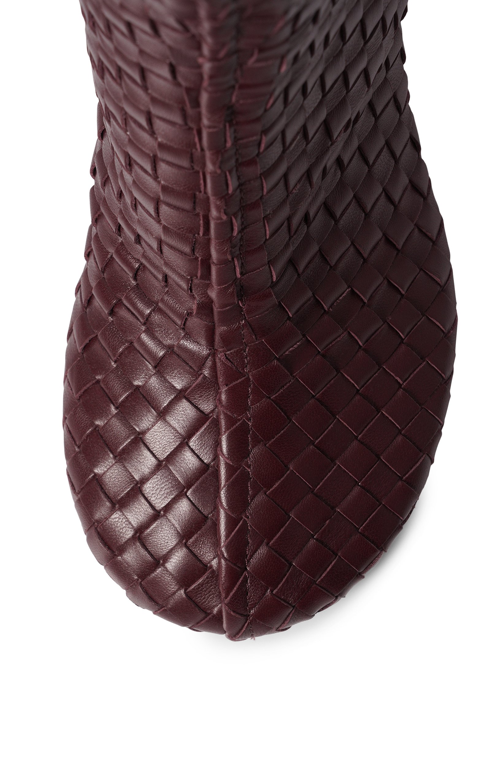 Кожаные ботильоны BOTTEGA VENETA бордового цвета по цене 177500 руб., арт. A00BKI/V2ED0, фото 6 Кожаные ботильоны BOTTEGA VENETA, арт. A00BKI/V2ED0, фото 6