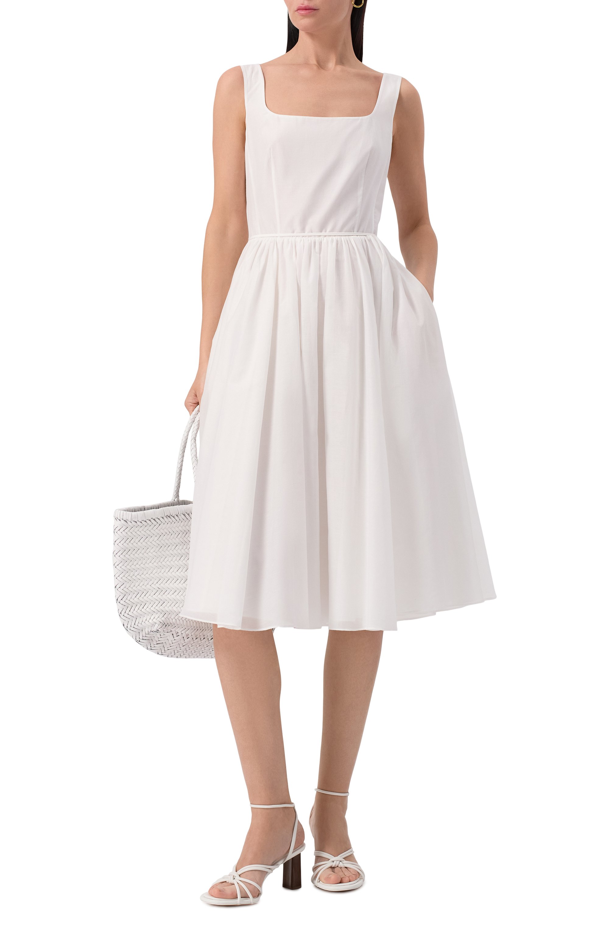 Кожаные босоножки 12 STOREEZ, арт. 125530, фото 2