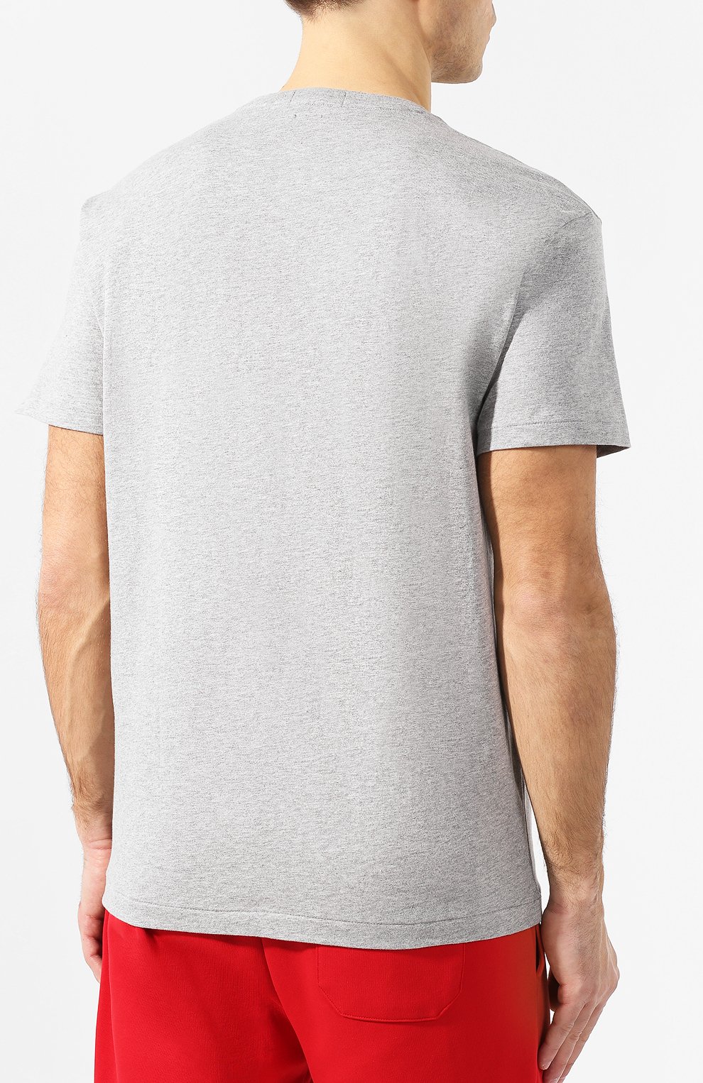 Хлопковая футболка  POLO RALPH LAUREN, арт. 710740346, фото 4