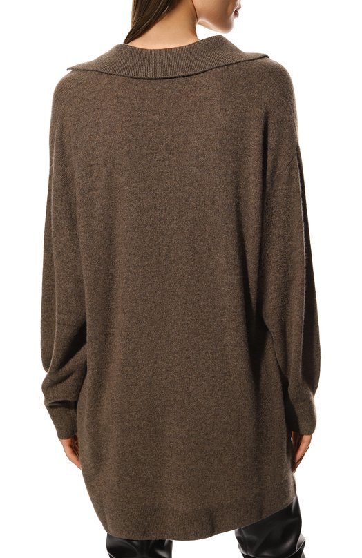 Кашемировое платье Le Kasha Коричневый, фото 4