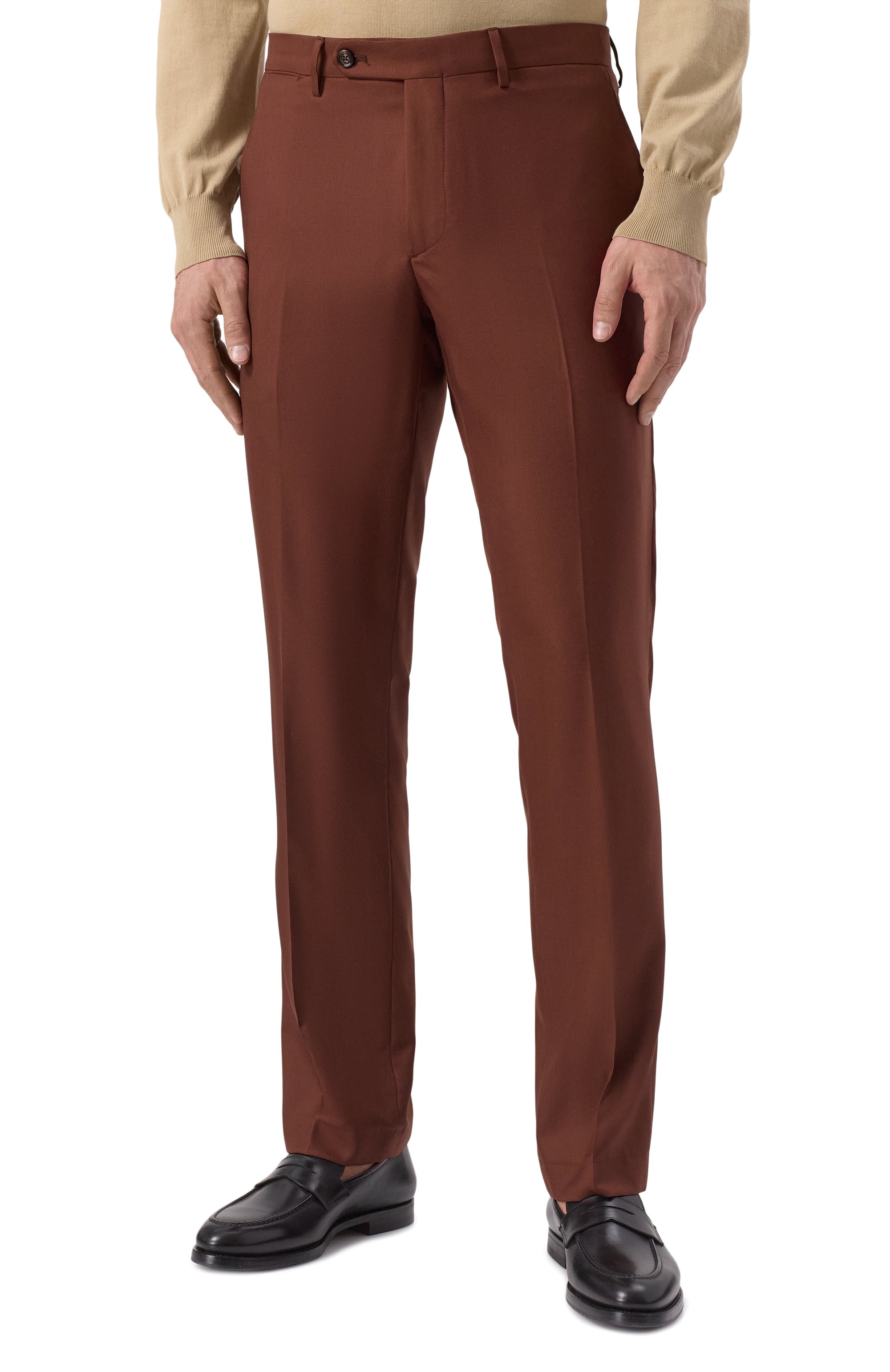 Брюки из шерсти и шелка BERWICH, арт. SC/1/DR1480, фото 3