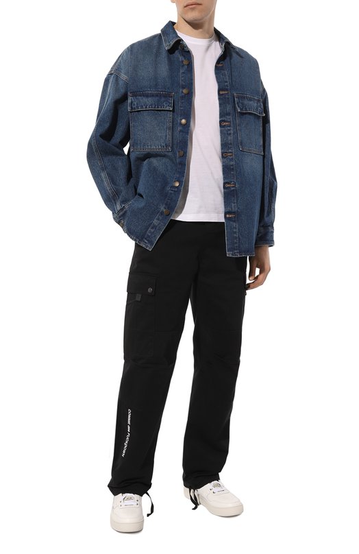 Кожаные кеды Luol Hi Top A-COLD-WALL Кремовый, фото 2