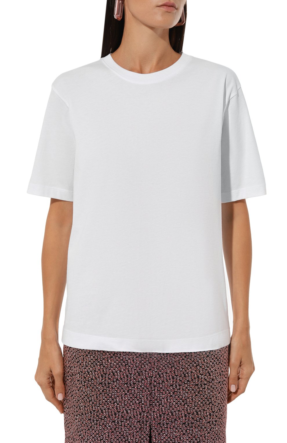 Хлопковая футболка DRIES VAN NOTEN, арт. 242-011100-9600, фото 3