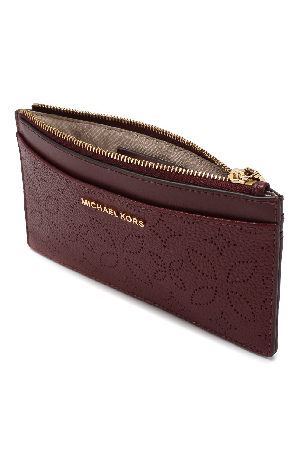 Кожаный футляр для кредитных карт MICHAEL MICHAEL KORS, арт. 32H8GF6D7U, фото 3