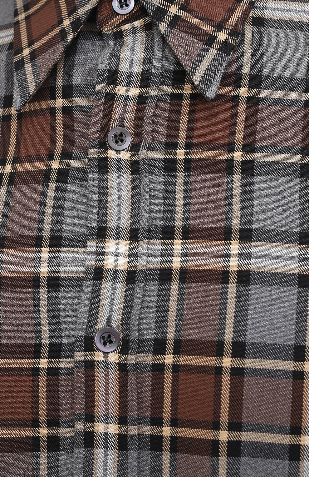 Хлопковая рубашка DRIES VAN NOTEN, арт. 202-20702-1166, фото 5