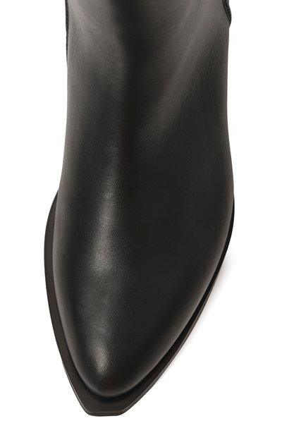 Кожаные ботинки N21 черного цвета по цене 36900 руб., арт. 75297/36-41, фото 4 Кожаные ботинки N21, арт. 75297/36-41, фото 4