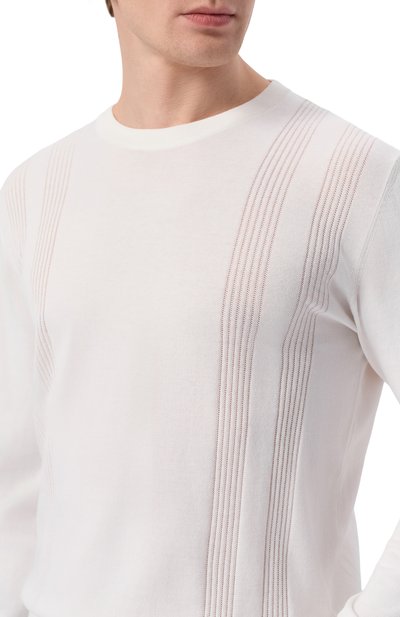 Хлопковый джемпер CORNELIANI, арт. 27M58A/2725109, фото 5