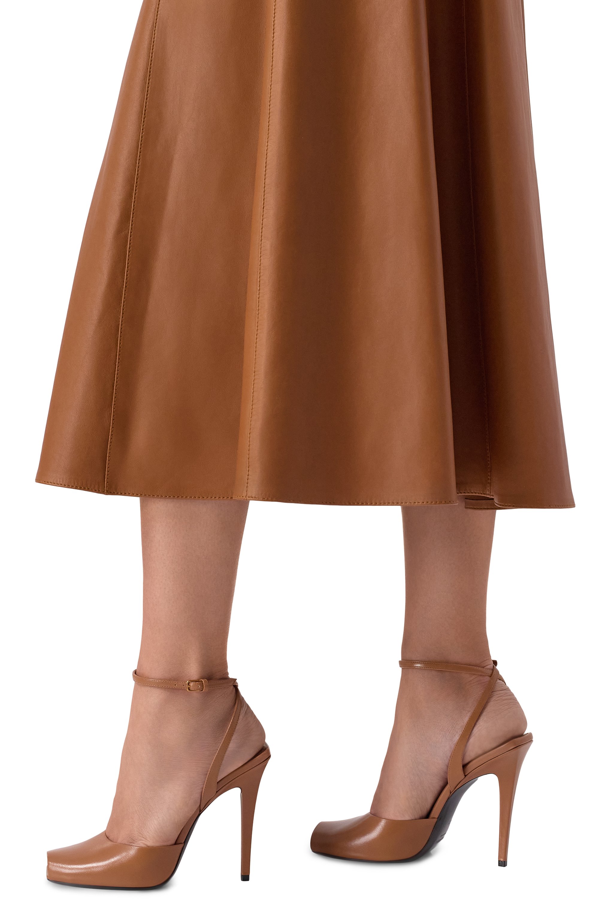 Кожаные туфли la scandale 110 SAINT LAURENT, арт. 806048/AACSQ, фото 2