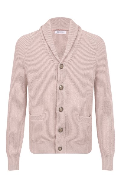 Мужской хлопковый кардиган BRUNELLO CUCINELLI, арт. MNI708606