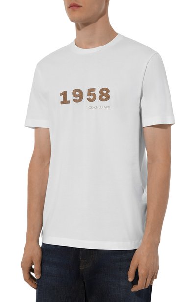 Хлопковая футболка CORNELIANI, арт. 94G587-9425044, фото 3