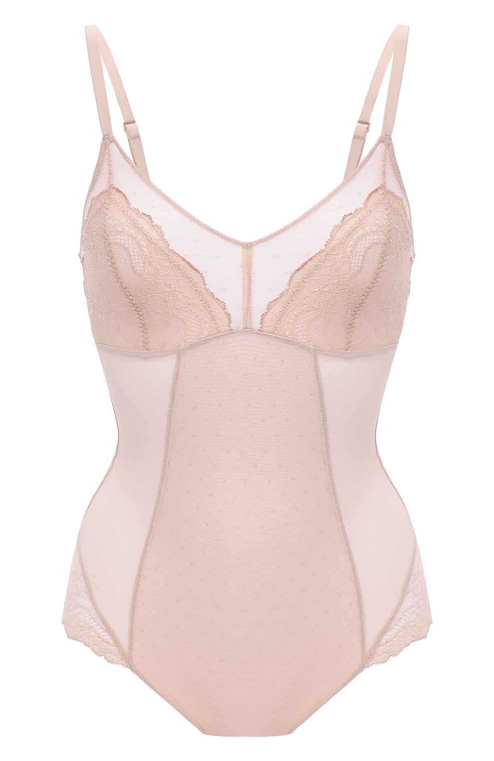 Боди SPANX бежевого цвета по цене 11350 руб., арт. 10219R, фото 1 Боди SPANX, арт. 10219R, фото 1