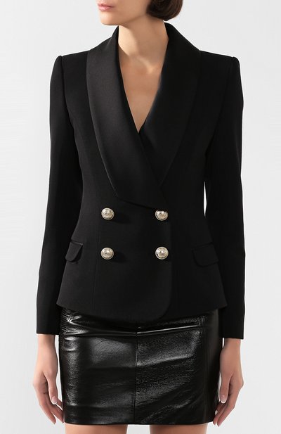 Шерстяной жакет BALMAIN, арт. TF17515/167L, фото 3