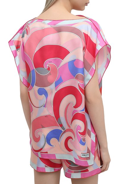 Шелковая блузка EMILIO PUCCI, арт. 1EWM70/1E826, фото 4