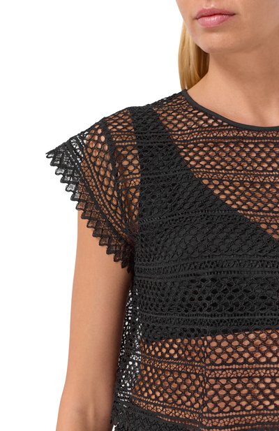 Топ AUBADE черного цвета по цене 17920 руб., арт. 4H48, фото 5 Топ AUBADE, арт. 4H48, фото 5