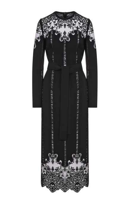 Женское платье изо льна и шелка ELIE SAAB, арт. D0815NP25/YAC07