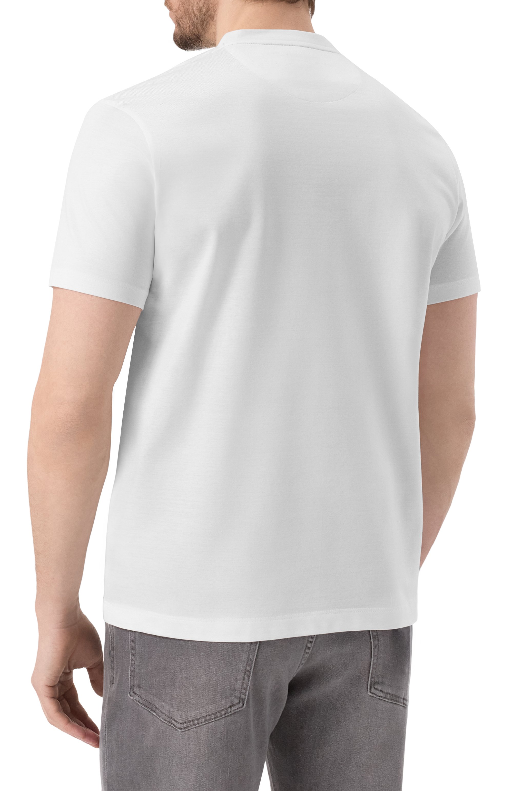 Хлопковая футболка PAUL&SHARK, арт. 25411015, фото 4