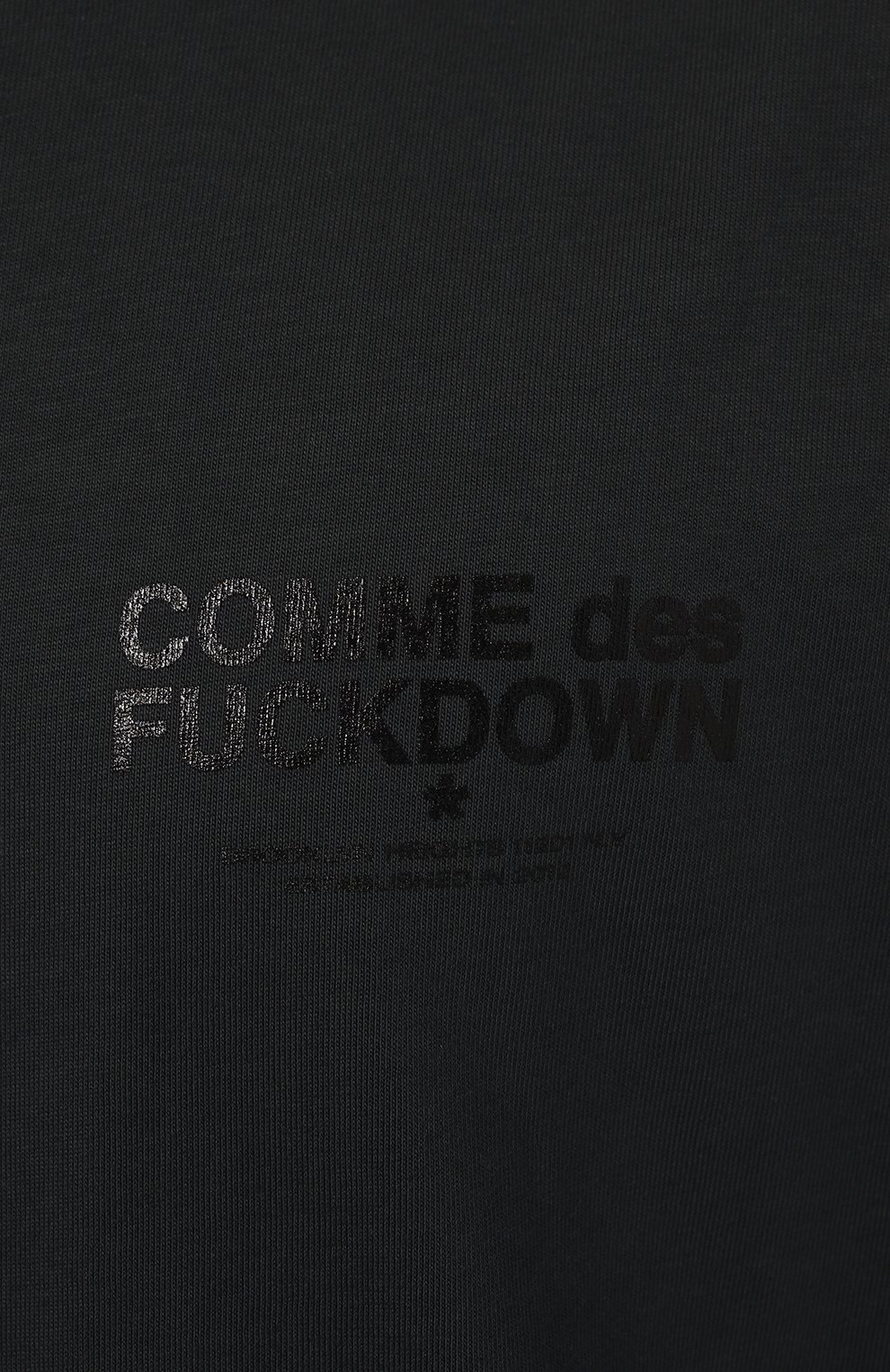 Хлопковая футболка COMME DES FUCKDOWN, арт. CFABM01327, фото 5