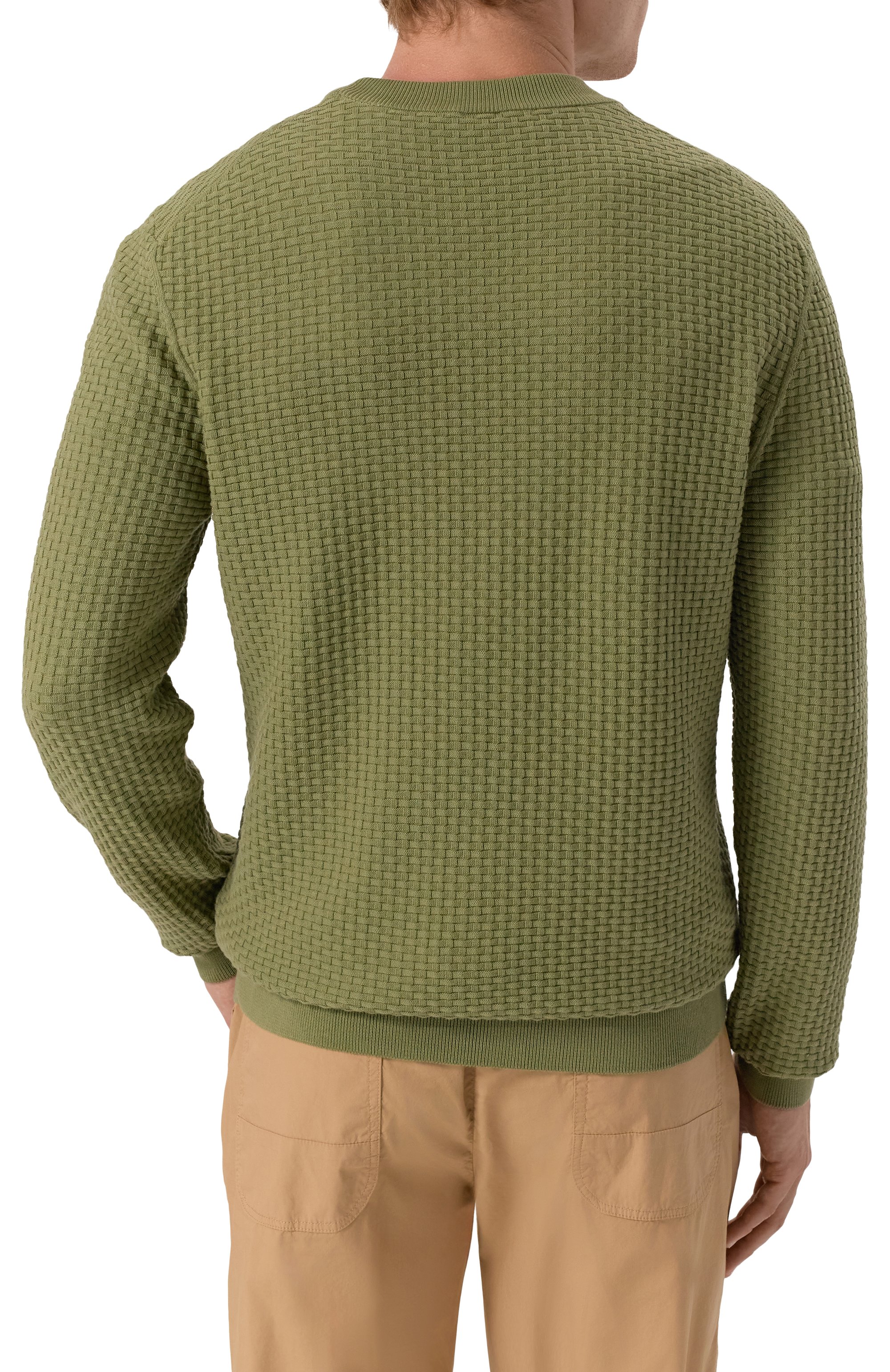 Хлопковый джемпер BOSS, арт. 50545283, фото 4