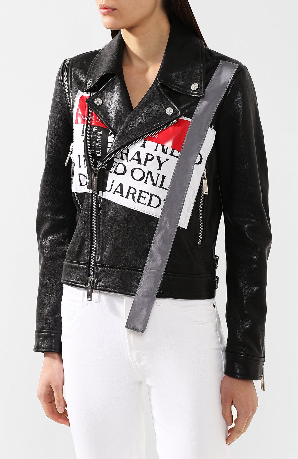 Кожаная куртка DSQUARED2, арт. S75AM0646/SY1343, фото 3