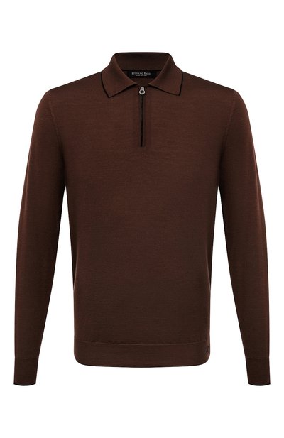 Мужская поло из шерсти и шелка STEFANO RICCI, арт. KE08004P30/E23374