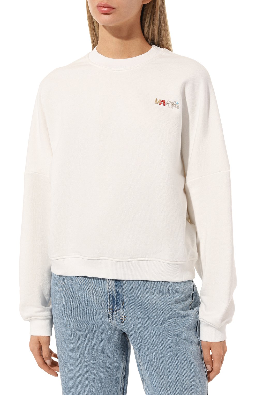 Хлопковый свитшот MARNI, арт. FLJE0185X0 UTC085, фото 3