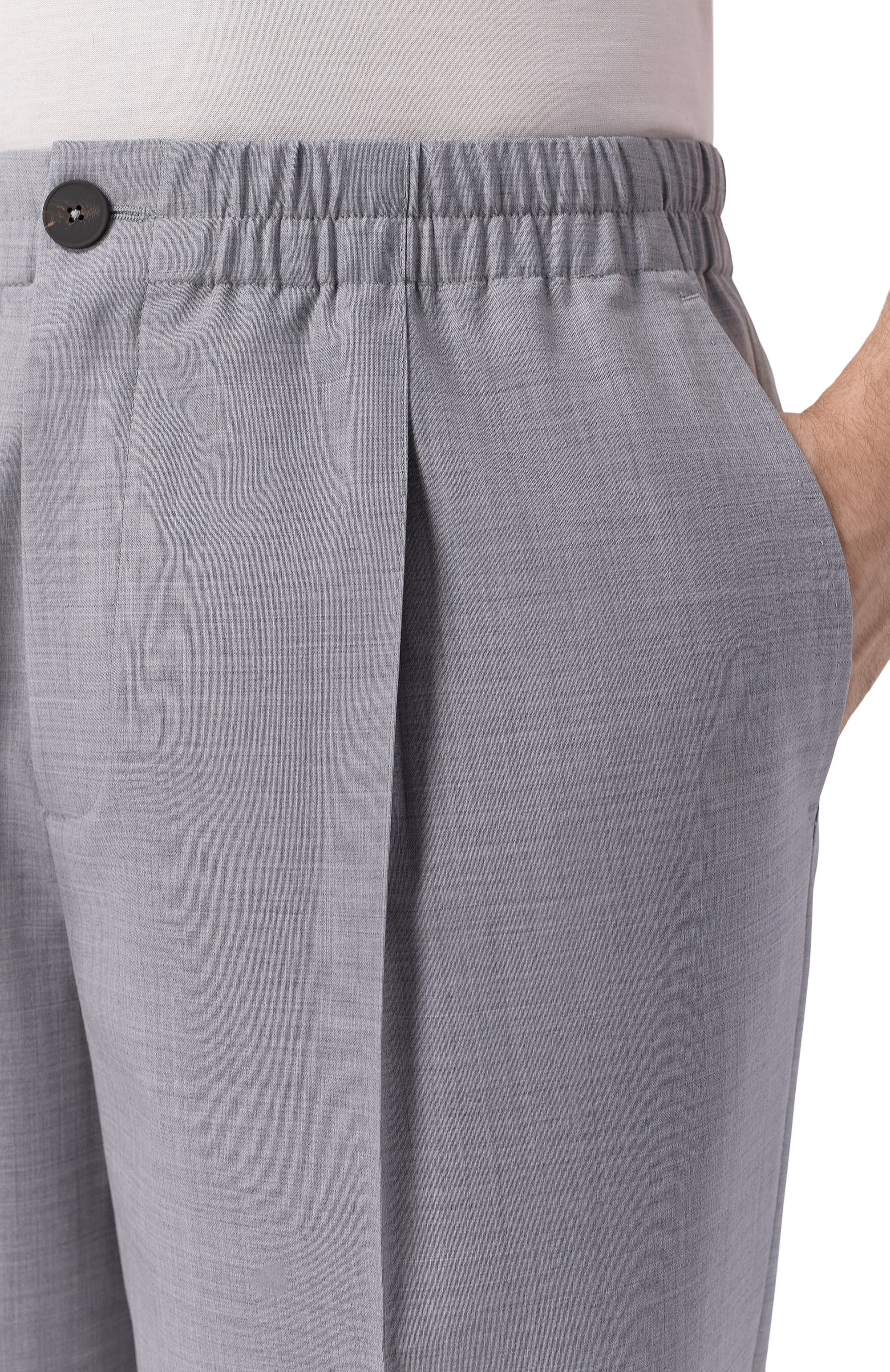 Шерстяные брюки 12 STOREEZ, арт. 136039, фото 5