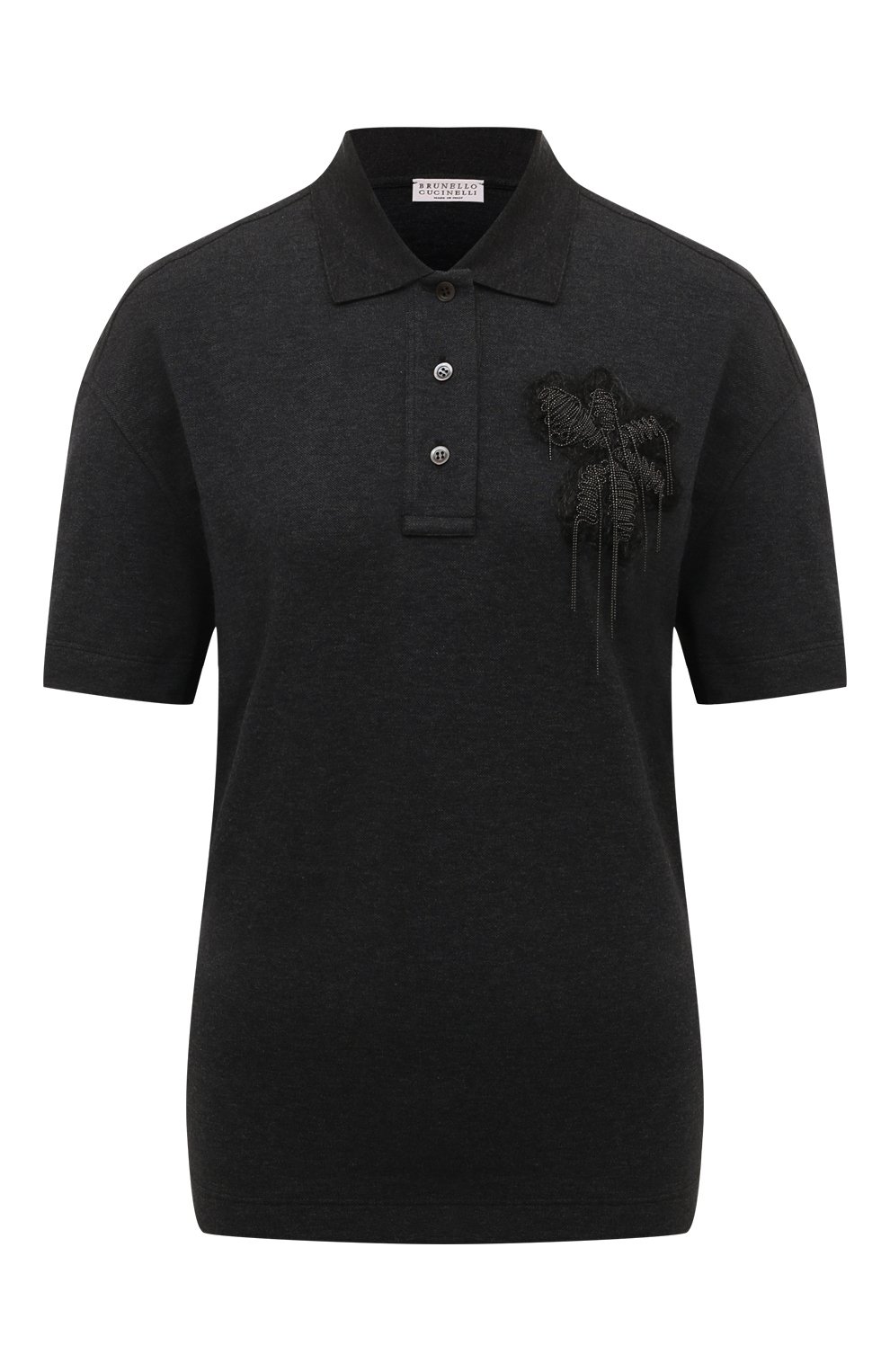 Хлопковое поло BRUNELLO CUCINELLI, арт. MPT63HR715, фото 1