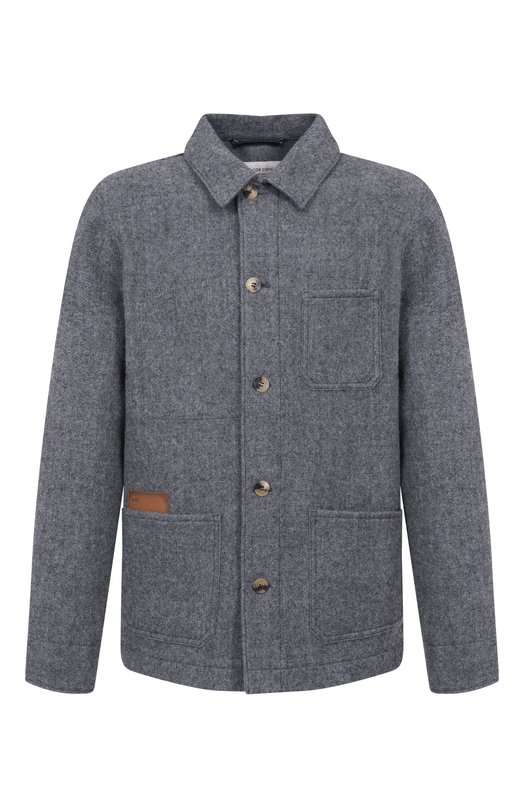 Шерстяная куртка-рубашка Jacob Cohen 25I P/JUM_E0033 081 T806A RW Серый 25I P/JUM_E0033 081 T806A RW
