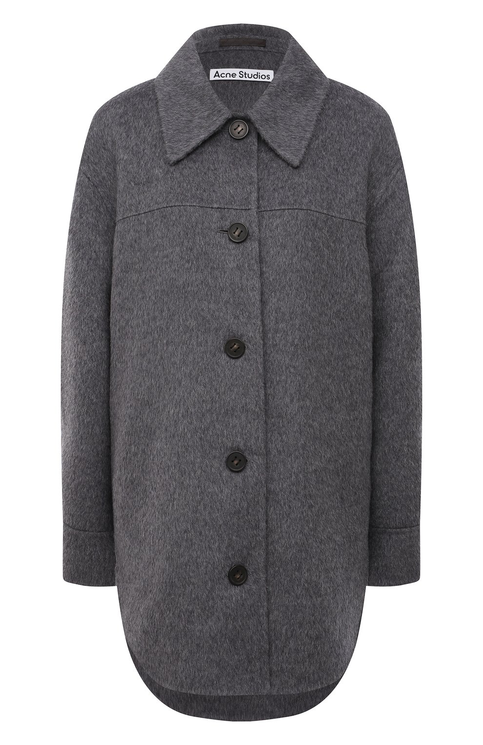 Шерстяная куртка ACNE STUDIOS серого цвета по цене 109000 руб., арт. A90338, фото 1 Шерстяная куртка ACNE STUDIOS, арт. A90338, фото 1