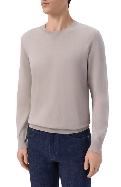 Хлопковый джемпер ANDREA CAMPAGNA, арт. M5425-1000, фото 3