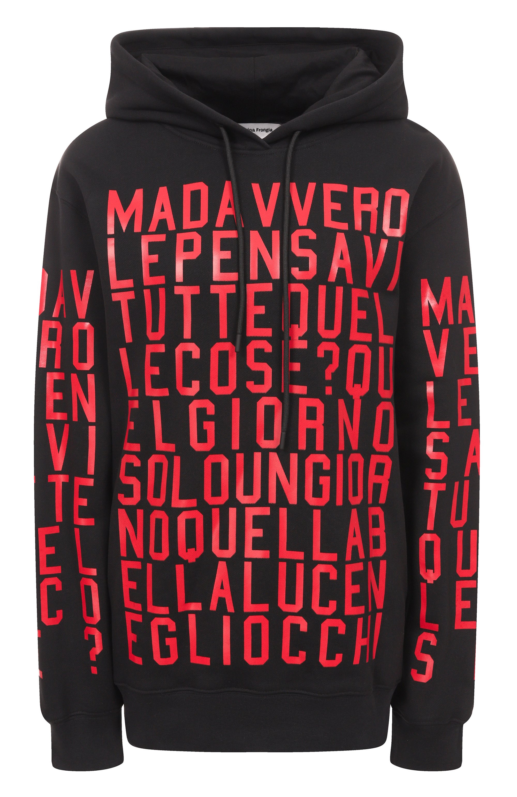 Хлопковое худи MSGM, арт. 3942MDM108N/257999, фото 1