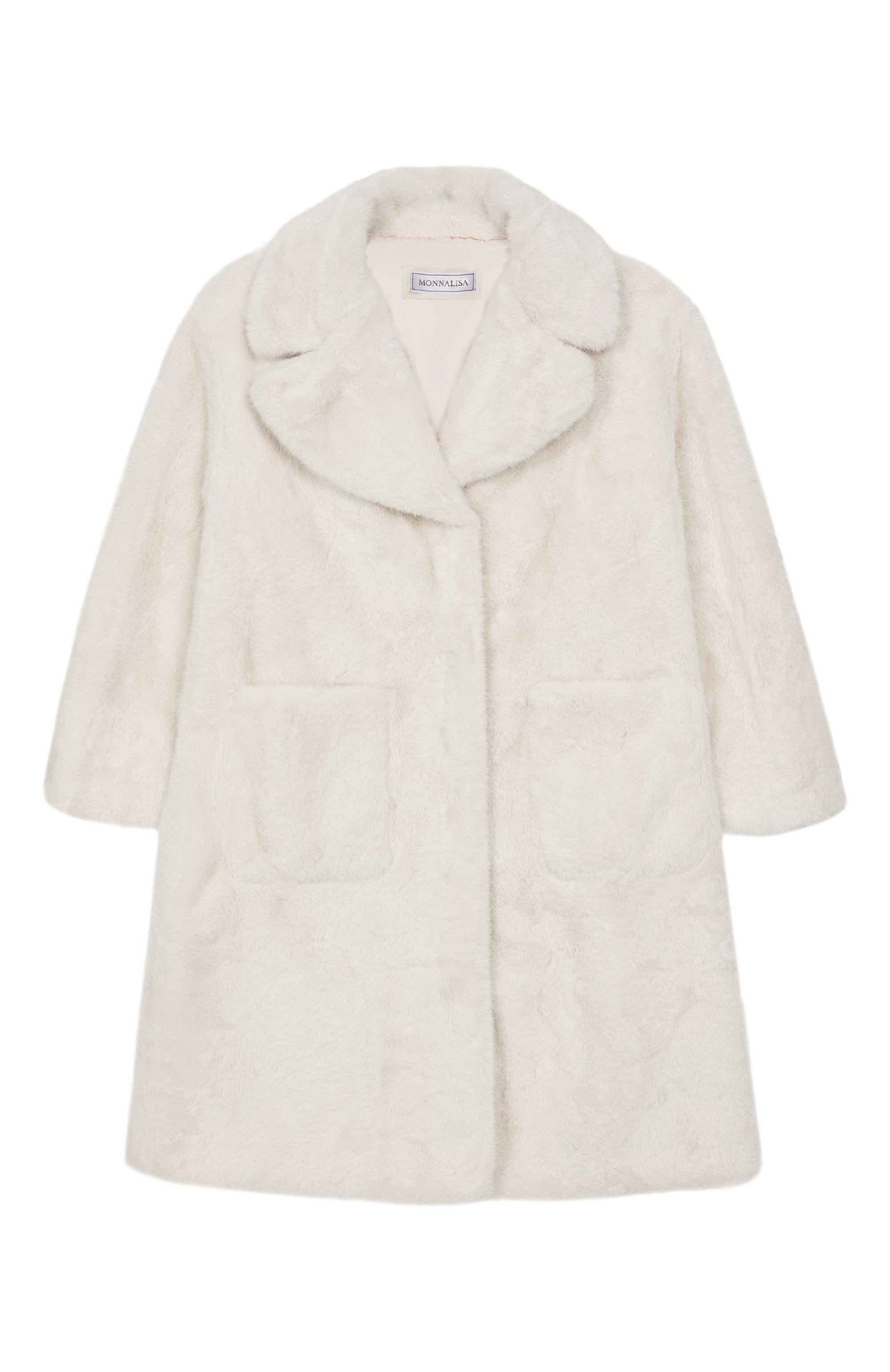 Шуба из экомеха MONNALISA, арт. 17F104, фото 1