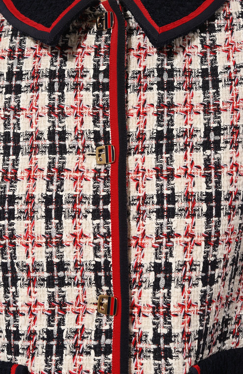 Жакет из хлопка и вискозы GUCCI, арт. 523689 ZKM84, фото 5