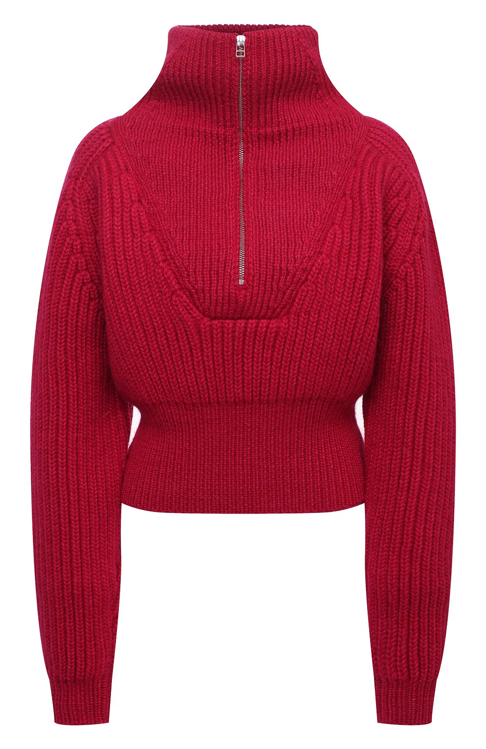 Шерстяной свитер JACQUEMUS розового цвета по цене 42700 руб., арт. 203KN42/207420, фото 1 Шерстяной свитер JACQUEMUS, арт. 203KN42/207420, фото 1