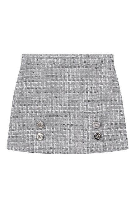 Твидовая юбка DOLCE & GABBANA, арт. L55I32/FQ0AB/2-6