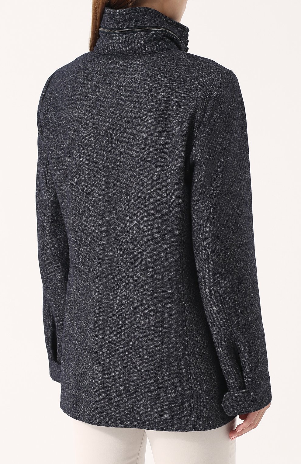 Приталенная куртка из смеси кашемира и льна LORO PIANA, арт. FAG3250, фото 4