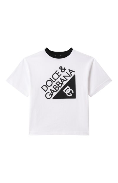 Хлопковая футболка DOLCE & GABBANA, арт. L4JTHV/G706J/8-14