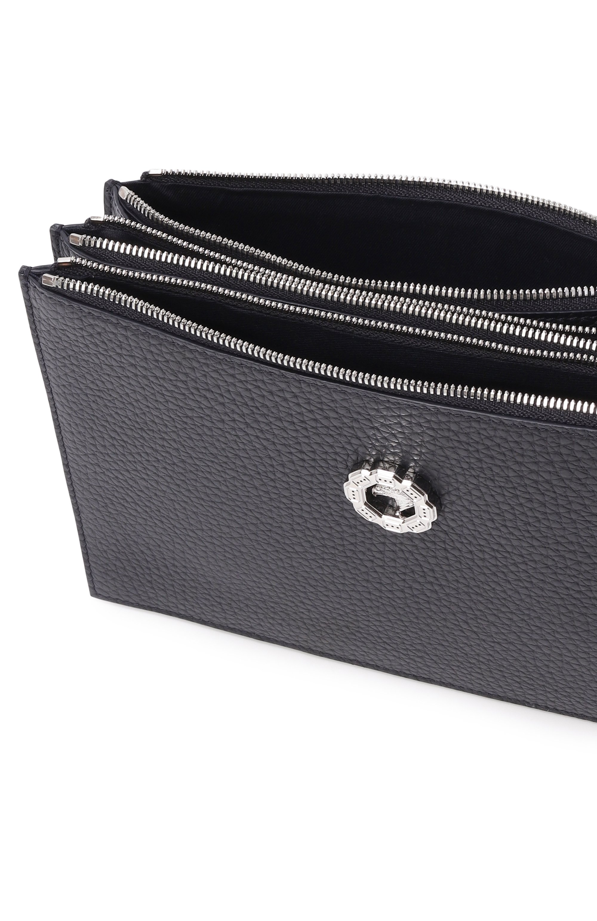 Борсетка STEFANO RICCI темно-синего цвета по цене 189500 руб., арт. PP446G9P/VD, фото 5 Борсетка STEFANO RICCI, арт. PP446G9P/VD, фото 5